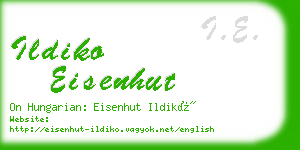 ildiko eisenhut business card